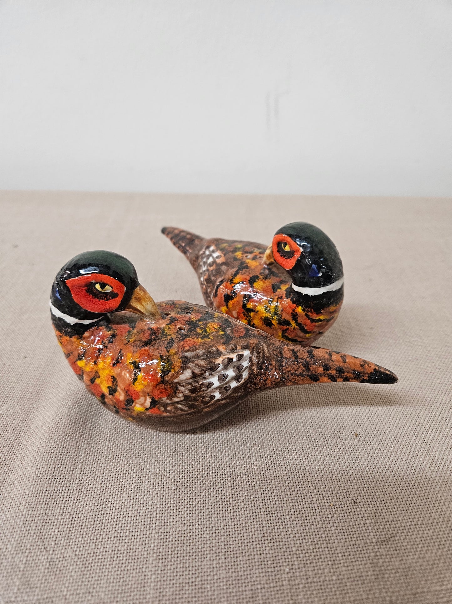 Pheasant Salt and Pepper Shakers