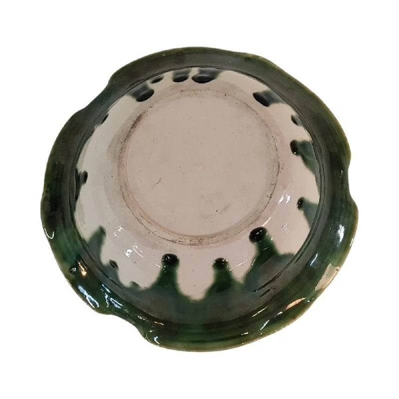 Vintage Green Lilly Pad Bowl