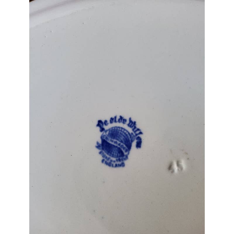 Blue Willow Oval Serving Platters - Set of 2