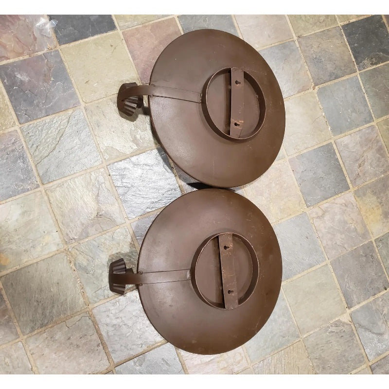 Mirrored Candle Wall Sconces - a Pair