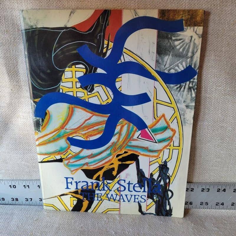 FRANK STELLA, 'The Waves' exhibition catalogue, Waddington gallery, 1989
