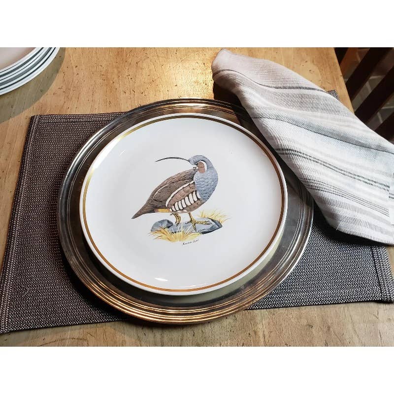 1960s Centura Game Bird Plates - Set of 8