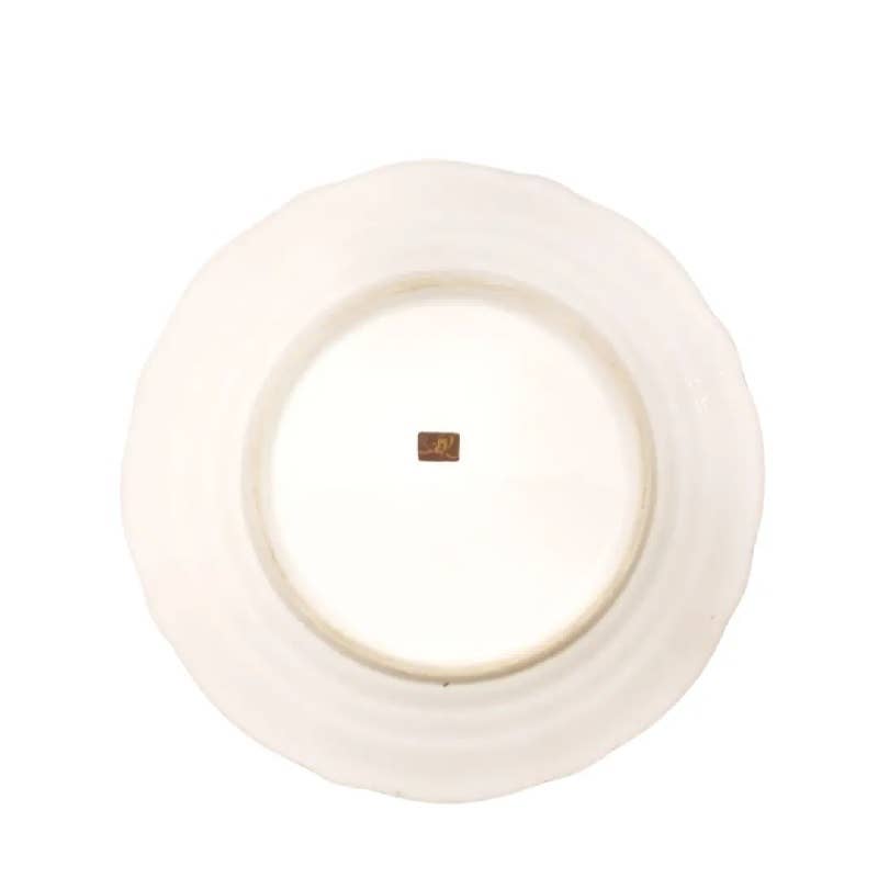 Early 20th Century Japanese Peacock Deep Plates- Set of 10