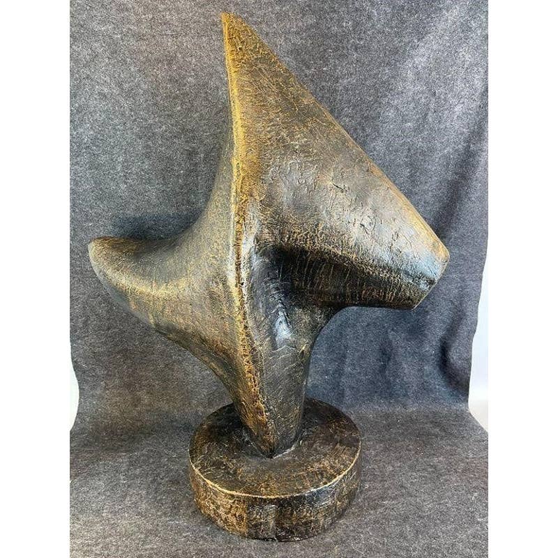 Resin Bronze tone Sculpture