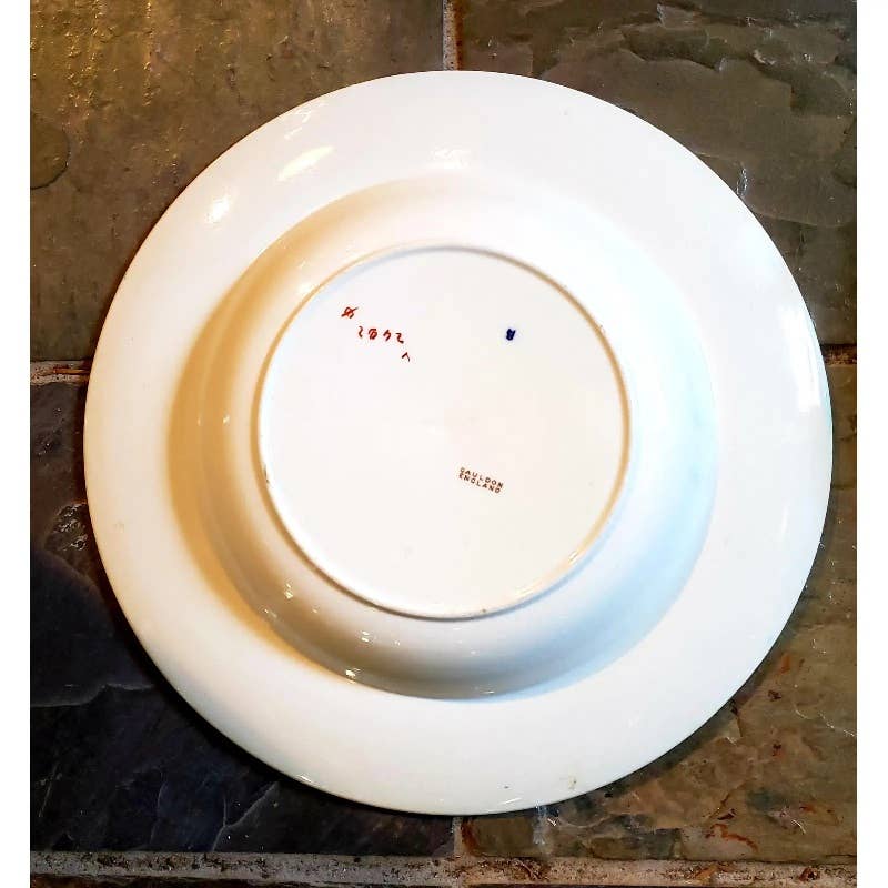 Antique Cauldon England Soup Bowls- Set of 8