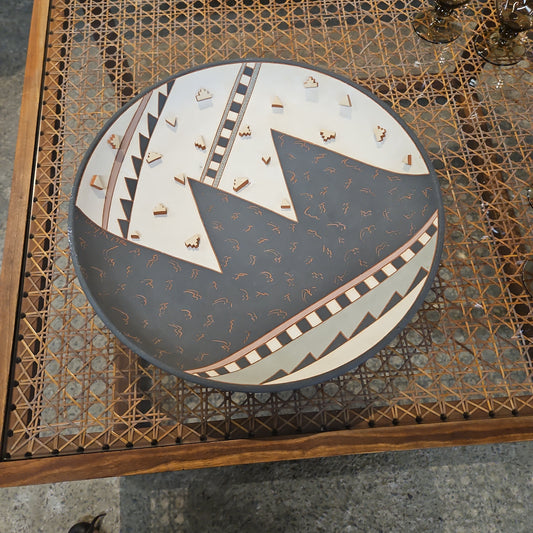 Decorative Clay Plate