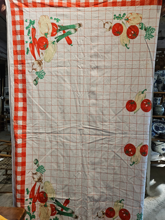 Vintage 52 x 60 Cotton kitchen cloth
