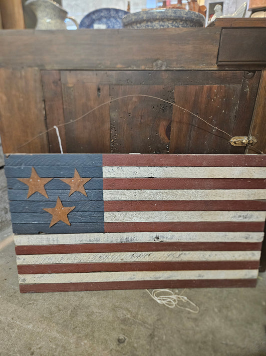 American flag art