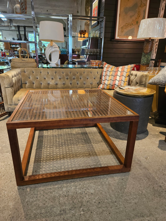 Cane Coffee Table