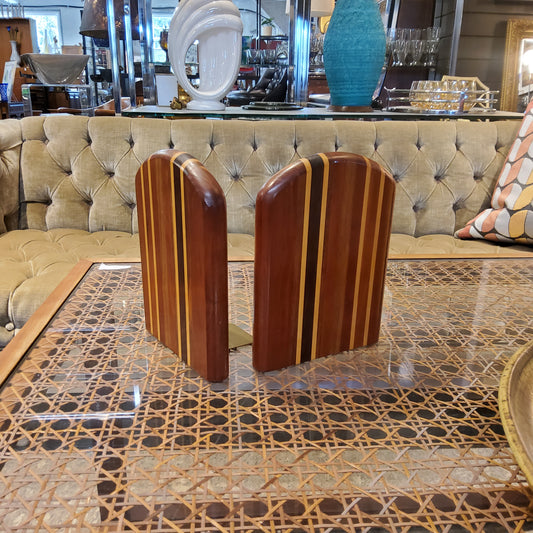 Laminated Wood Bookends