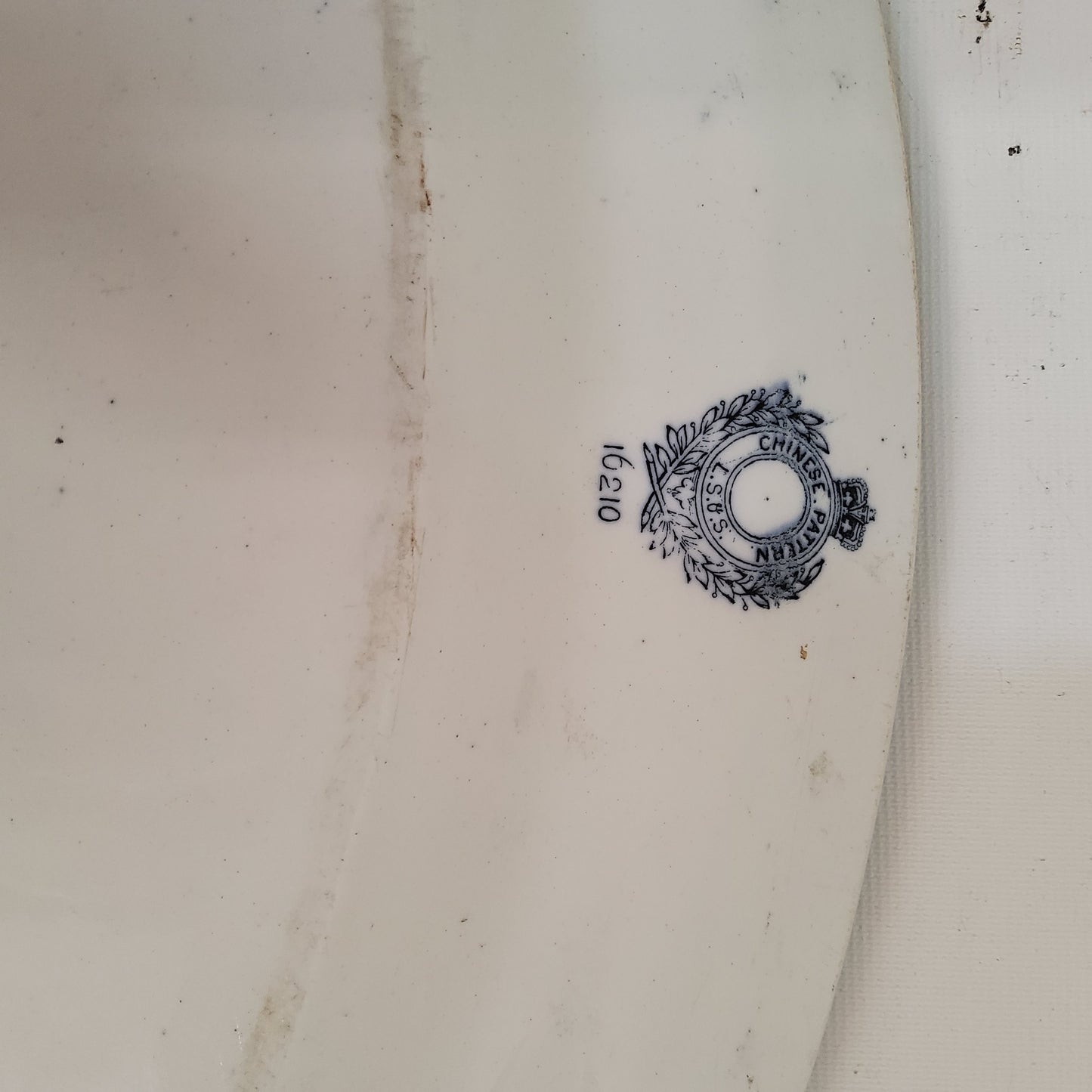 Ashworth 1870 Lewis Strauss Ironstone Chinoiserie Chinese Pattern