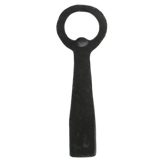 Flat Forged Bottle Opener, Iron - Black