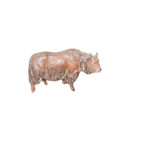 Franz Bergman Style cold painted Bull 2.5"