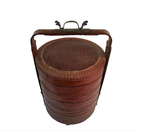 1900s Chinese 3-Tiered Wedding Box