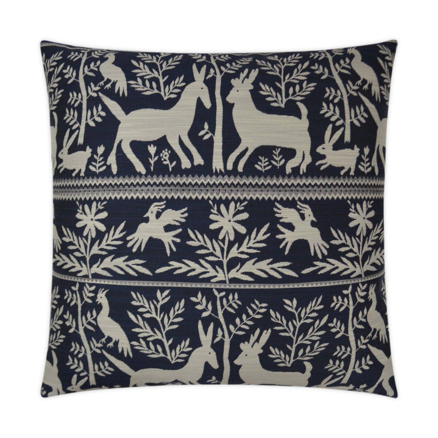 Zola-Indigo 22 x 22 Pillow by DV Kap