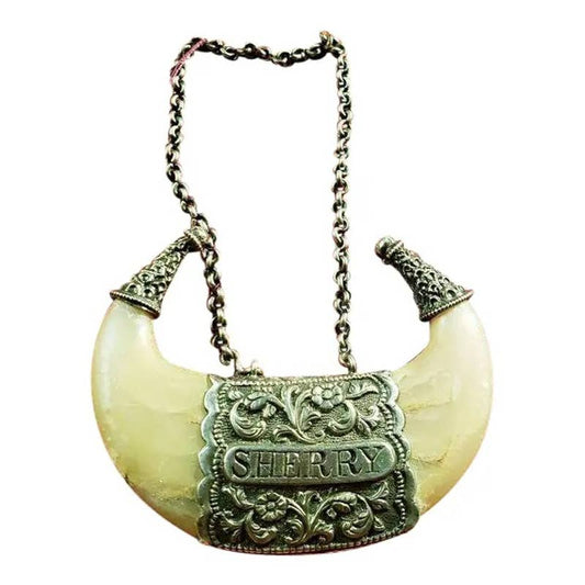 1840 Campaign "Sherry" Decanter Tag