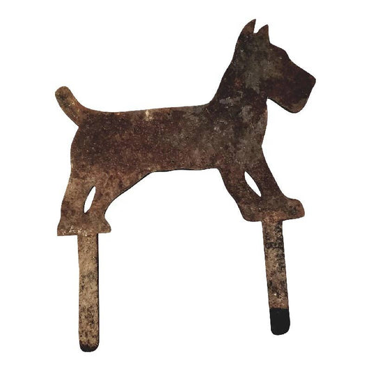 Vintage Scottie Terrier Cast Iron Boot Scrape