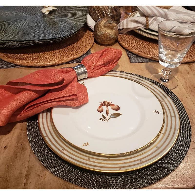 1950s Royal Copenhagen Brown Iris Service Set for Twelve - 85 Pieces