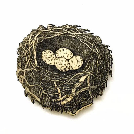 Bird Nest Ornament