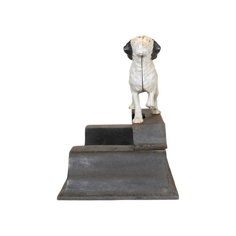 19th Century Hubley Cast Iron English Setter Boot Scraper