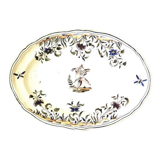 1920s Longchamp Platter in the Callot Model