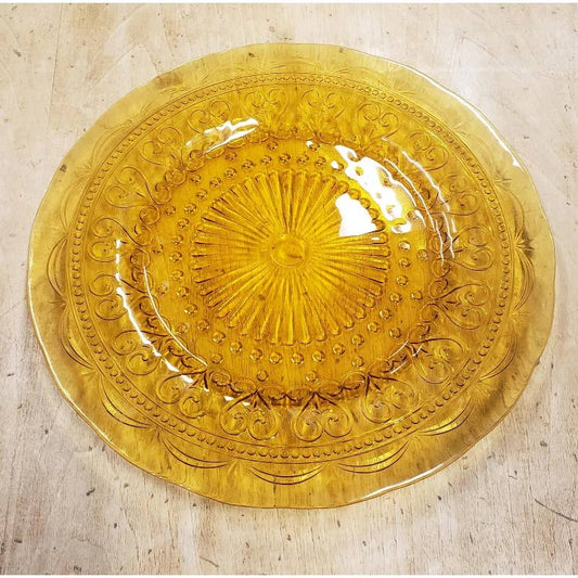 Provenzale Amber Glass Plates - Set of 6