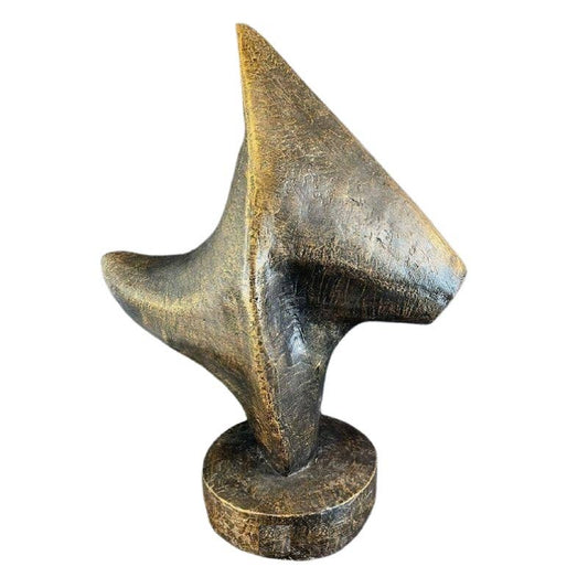 Resin Bronze tone Sculpture