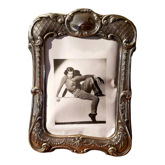 Late 19th Century Henry Mathews Sterling Silver Picture Frame