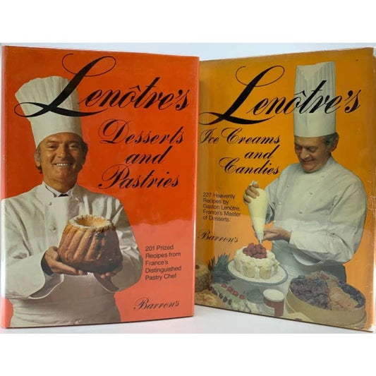 Lenotre's Desserts and Pastries and Lenotre's Ice Creams and Candies (2 vol)
