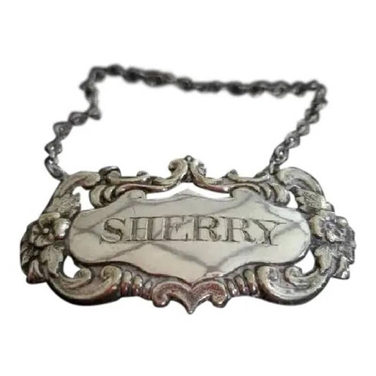 1960s Decanter Tag | Sherry